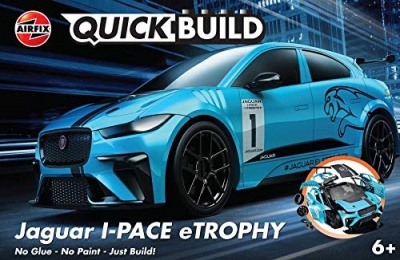 AIRFIX QuickBuild J6033 Jaguar I-Pace eTrophy Model Kit